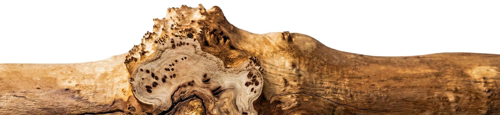 Decorative wood sculpture